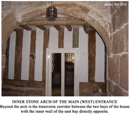 Inner stone arch
